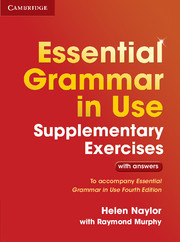 Essential Grammar in Use Supplementary Exercises., 3rd Edition Edition with answ