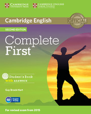 Complete First 2nd Edition Student's Book with Answers with CD-ROM 