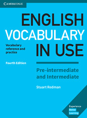 English Vocabulary in Use: Pre-interm and Interm 4th Edition + ebook
