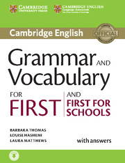 Grammar and Vocabulary for First 