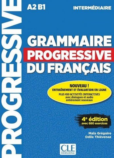 Grammaire progressive du francais Intermédiaire 4. édition Livre + CD