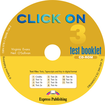 Click On 3 - Test Booklet CD-ROM