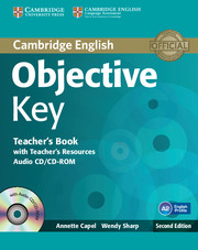 Objective Key 2nd Edition Teacher's Book with Teacher's Resources Audio CD/CD-RO