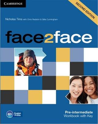 Face2face Pre-intermediate Workbook with Key (2nd edition)