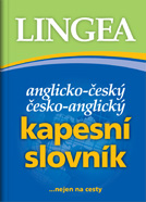 Anglicko-český a česko-anglický kapesní slovník Lingea (klopy)