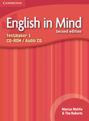English in Mind 2nd Edition Level 1: Testmaker Audio CD/CD-ROM