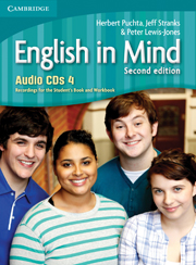 English in Mind 2nd Edition Level 4: Class Audio CDs (4)
