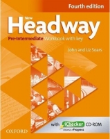 New Headway 4th edition Pre-Intermediate Workbook with Key + iCHECKER CD-ROM