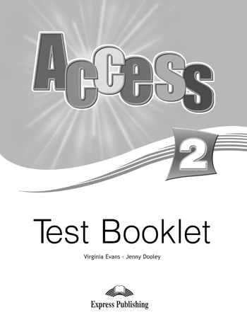 Access 2 - test booklet