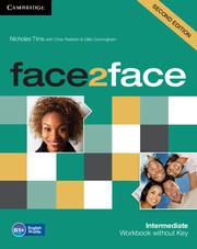 Face2face Intermediate Workbook without Key (2nd edition)