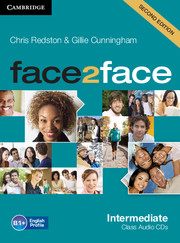 Face2face Intermediate Class Audio CDs (3) (2nd edition)