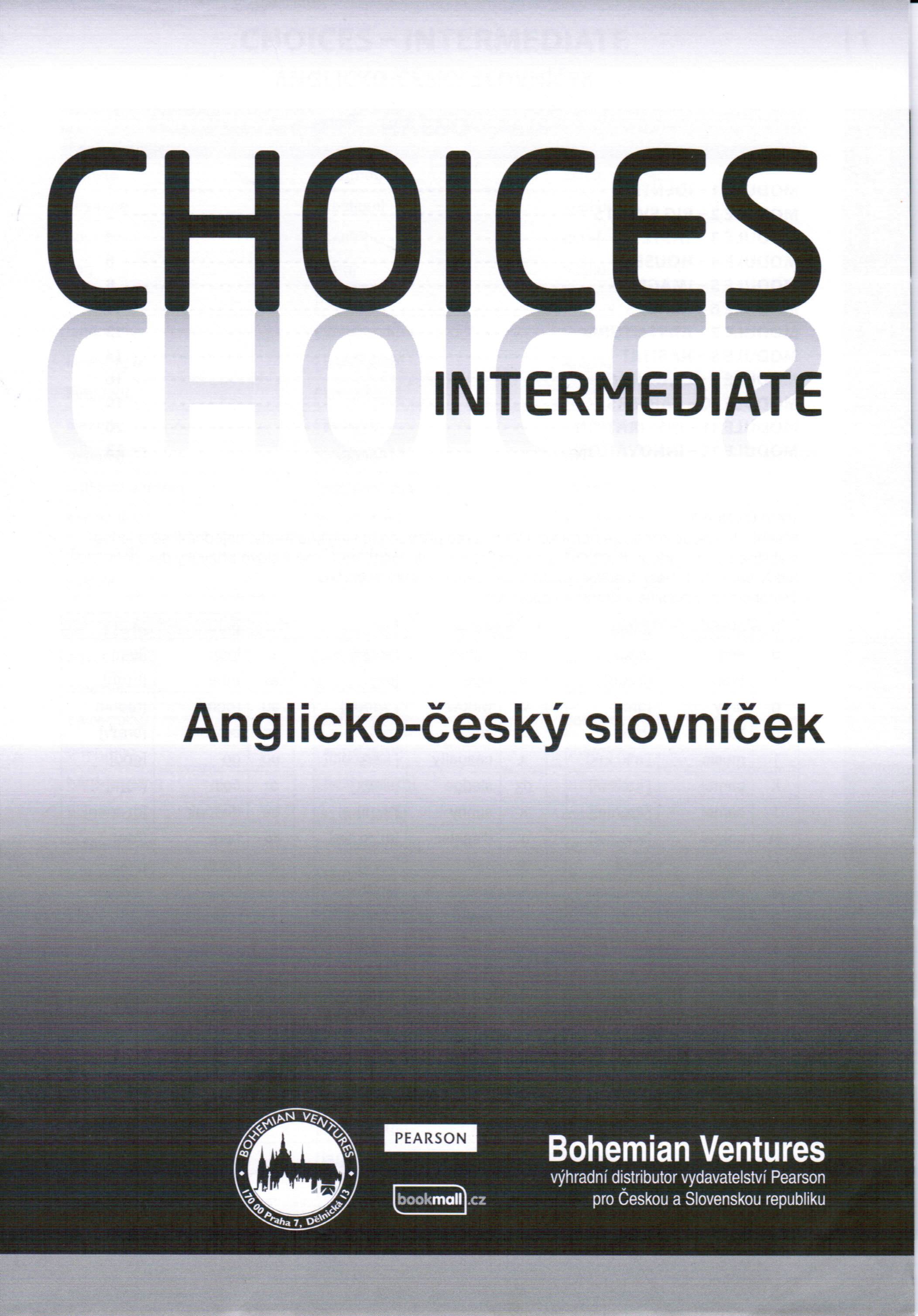 Choices Intermediate AJ-ČJ Slovník