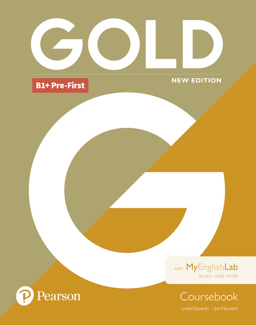 Gold B1+ Pre-First 2018 Coursebook MyEnglishLab Pack