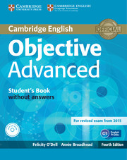  Objective Advanced 4th Student's Book without answers with CD-ROM 