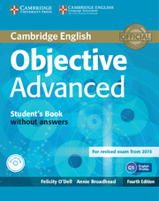  Objective Advanced 4th Student's Book without answers with CD-ROM 