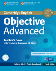 Objective Advanced 4th Teacher's Book with Teacher's Resources Audio CD/CD-ROM