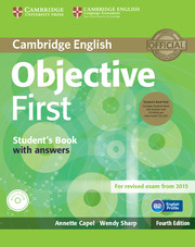 Objective First 4th Student's Book Pack (SB with ans. + CD-ROM + Class Audio CD