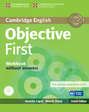 Objective First 4th Workbook without answers with Audio CD 