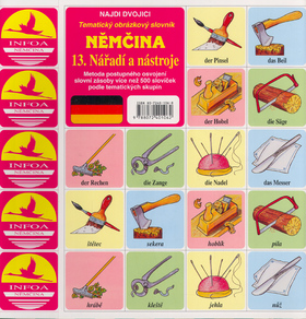 Německé pexeso 13 - Nářadí a nástroje