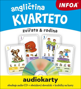 Angličtina kvarteto audiokarty + CD