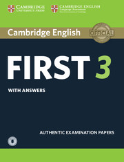 Cambridge English First 3 + Audio ke stažení