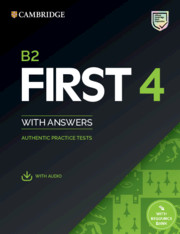 Cambridge English First 4 + Audio ke stažení