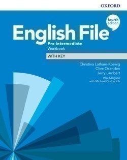 English File 4th Pre-intermediate Workbook with Answer key