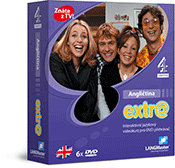 Angličtina EXTR@ - interaktivní jazykový videokurz pro DVD přehrávač 